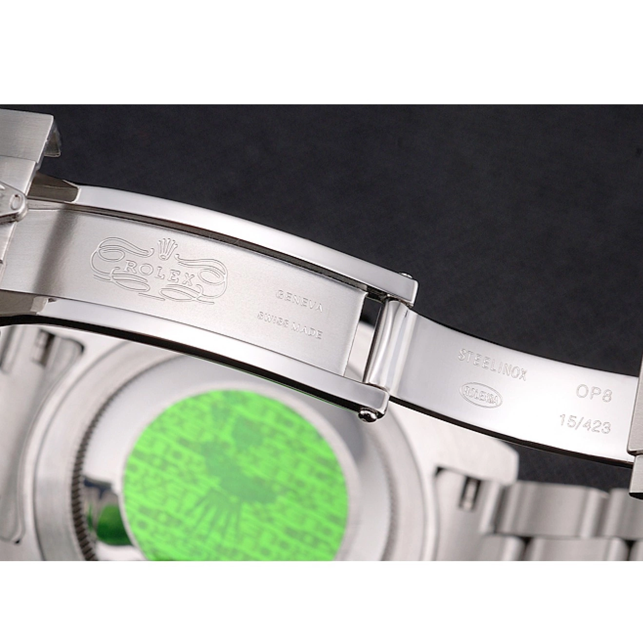 Rolex copies cheap Bezel And Case Submariner Silver Bracelet Stainless Diamond Markings Steel Swiss Rolex Black Dial 0516